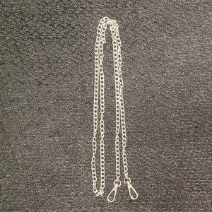 NWOT Silver Tone Crossbody Chain